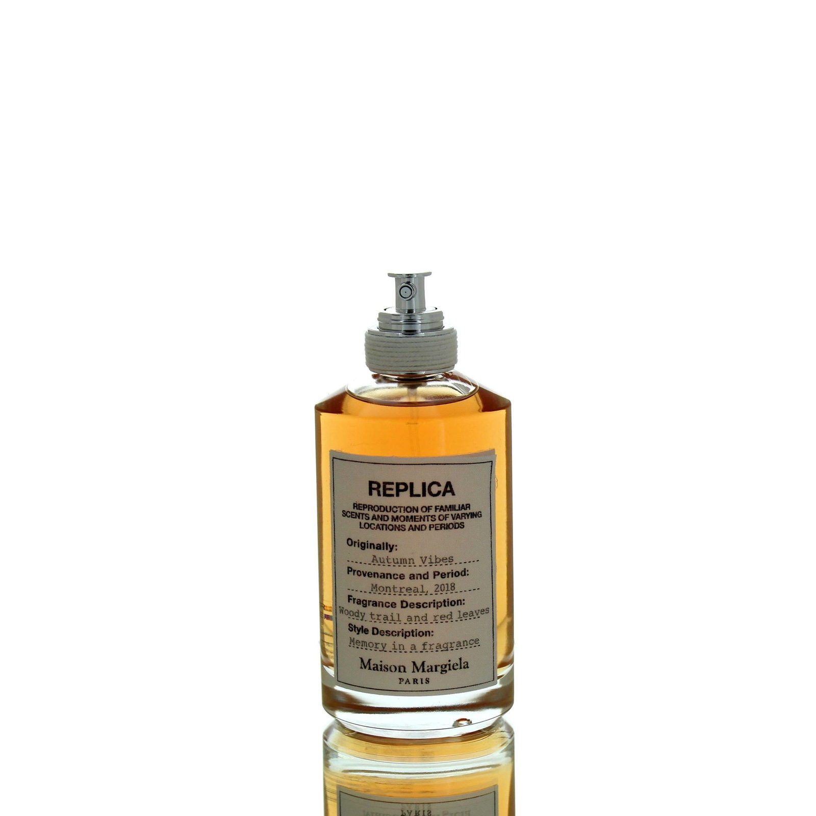 Flacon testeur de Maison Margiela Replica Autumn Vibes, eau de toilette 100 ml