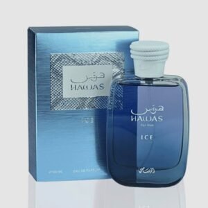 Rasasi Hawas Ice 100 ml, flacon scellé d'origine