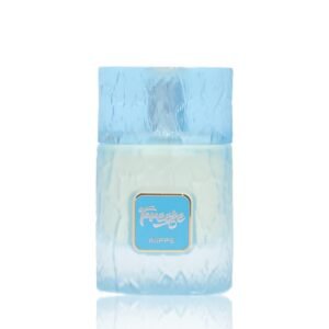 Flacon bleu glace de Riiffs Freeze 100 ml et sa boite