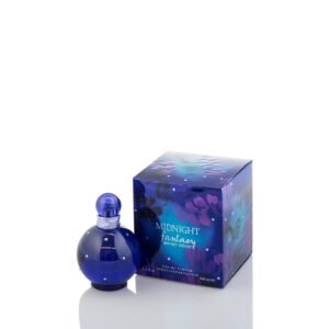 Britney Spears Midnight Fantasy, flacon bleu nuit et coffret