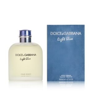 Dolce & Gabbana Light Blue, flacon et coffret