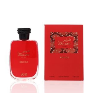 Rasasi Hawas Rouge, flacon et coffret